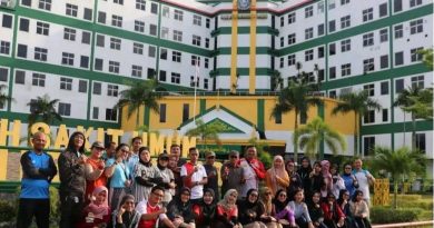 RSUD Raja Ahmad Tabib Gaungkan Semangat GERMAS Lewat Jalan Santai dan Aksi Bersih-Bersih