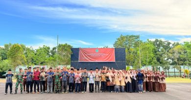 Korem 033/Wira Pratama dan Pondok Pesantren Idris Bintan Gelar Latihan Dasar Kepemimpinan