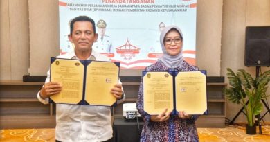 Pemprov Kepri – BPH Migas Teken Kerja Sama Pengendalian dan Pengawasan Pendistribusian Jenis BBM Tertentu dan BBM Khusus Penugasan