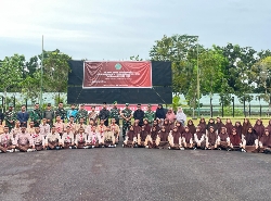 Ucapan Terima Kasih Pondok Pesantren Idris Bintan kepada Komandan KOREM 033/Wira Pratama