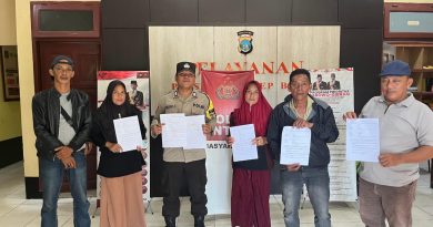 Bhabinkamtibmas Desa Sungai Buluh Fasilitasi Mediasi Warga yang Berselisih