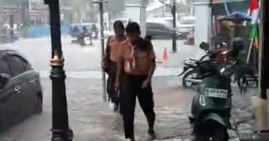 Hujan Lebat Sebabkan Banjir di Tanjungpinang, Jalan Merdeka Terendam 30 Sentimeter
