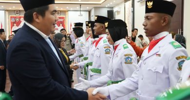 Bupati Bintan Kukuhkan 26 Anggota Paskibraka 2025