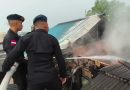 Satbrimob Polda Kepri Bergerak Cepat, Kebakaran Rumah Warga di Citra Laguna Berhasil Dipadamkan