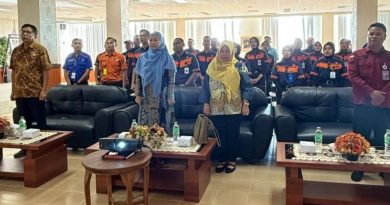 RSUD Raja Ahmad Tabib Gelar Pelatihan PPI dan K3RS untuk Petugas Kebersihan dan Parkir