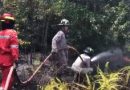 Kebakaran Lahan 1 Hektare di Tanjung Uban Timur