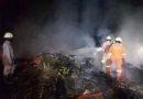 Kebakaran Landa Tempat Pembuangan Sampah di Tanjung Uban Selatan