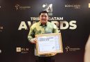 Bupati Roby Raih Penghargaan Tribun Batam Awards 2025, Konsisten Dorong Tenaga Kerja Lokal