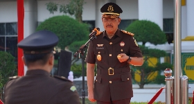 Kajati Kepri Pimpin Upacara Hari Kesaktian Pancasila 2025