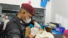 Lapas Dabo Singkep dan Polsek Gelar Razia Gabungan, Pastikan Lingkungan Aman dari Barang Terlarang