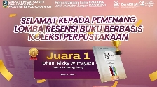 Dinas Perpustakaan dan Kearsipan Provinsi Kepulauan RiauUcapkan Selamat kepada Pemenang Lomba Resensi Buku 2025