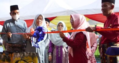 Bazar UMKM Hari Jadi Lingga ke-22 Resmi Dibuka, Puluhan Pelaku Usaha Ramaikan Stand