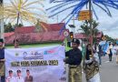 Pawai HUT PGRI ke-80 di Lingga Berlangsung Meriah dan Penuh Kebersamaan