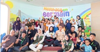 PUNCAK HARI ANAK SEDUNIA 2025: Ruang Baca Perpustakaan Kepri Jadi Pusat Keceriaan Anak