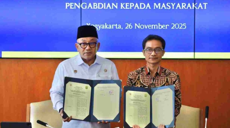 UGM–Pemko Tanjungpinang Resmi Kolaborasi: Siapkan SDM Unggul dan Pembangunan Berbasis Riset