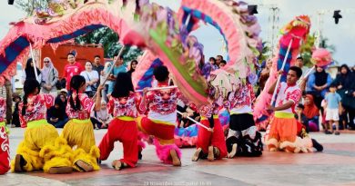 TNJ Hongteng Tampilkan Aksi Memukau, Taman Gurindam 12 Riuh dalam Kepri International Art & Culture 2025