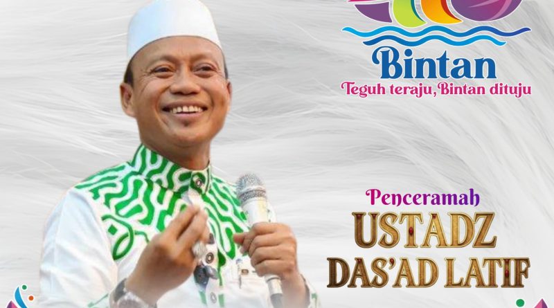 Tabligh Akbar Meriahkan Hari Jadi ke-77 Kabupaten Bintan, Ustadz Das’ad Latif Hadirkan Tausyiah Penuh Makna