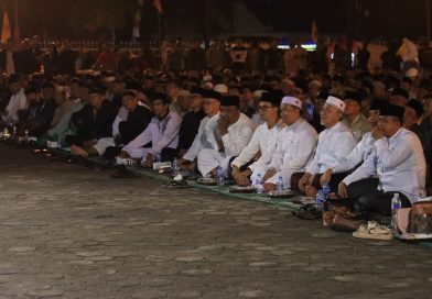 Ribuan Masyarakat Bintan Memadati Pelataran Community Centre Tanjung Uban