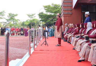 Penuh Khidmat, Upacara Hari Jadi Ke 77 Dalam Bingkai ‘Teguh Teraju, Bintan Dituju’