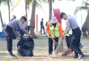 Sambut Ramadan 1447 H, Polda Kepri Bersama TNI dan Pemda Bersih-Bersih Pantai Ocarina