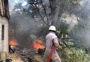 Gudang Rongsokan di Tanjung Uban Selatan Terbakar, Pemilik Bangunan Lapor Damkar