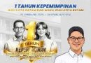 Satu Tahun Amsakar–Li Claudia, Batam Terus Bergerak Maju