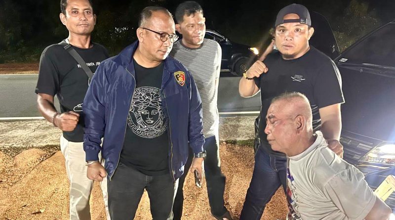 Residivis Pembunuhan Ditangkap, Kabur ke Arah Tanjung Uban