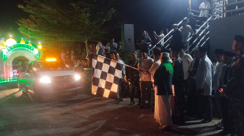 Ribuan Kendaraan Semarakkan Malam Takbiran di Dabo Singkep