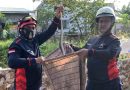 Evakuasi Ular Piton di Sumur Warga Tanjung Uban, Damkar Bertindak Cepat