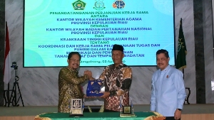 PKS Disepakati, Aksi Percepatan Sertifikasi Tanah Wakaf di Kepri Dimulai