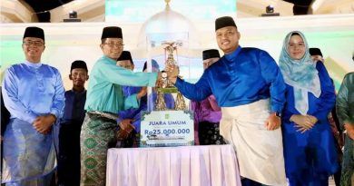 Sagulung Kukuhkan Dominasi, Raih Juara Umum MTQH Batam Lima Kali Berturut-turut