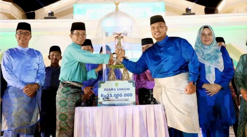 Sagulung Kukuhkan Dominasi, Raih Juara Umum MTQH Batam Lima Kali Berturut-turut