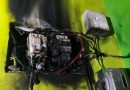 MCB Listrik Terbakar, Warga Tanjung Uban Selatan Sigap Padamkan Api Sebelum Damkar Tiba