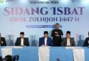 1 Zulhijjah 1447 H Jatuh pada 18 Mei 2026, Iduladha 27 Mei