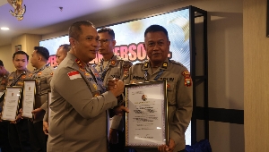 Humas Polres Lingga Raih Penghargaan Kapolda Kepri, Bukti Komitmen Bangun Kepercayaan Publik