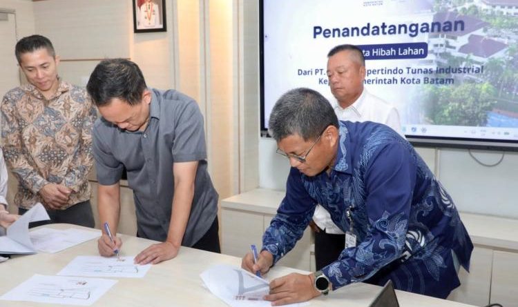 Pemko Batam Terima Hibah Lahan untuk Pos Damkar di Nongsa, Perkuat Perlindungan Kawasan Industri