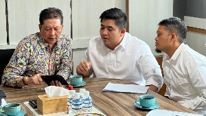 Sambangi BPJN Kepri, Bupati Roby Paparkan Progres serta Usulan Jalan di Bintan