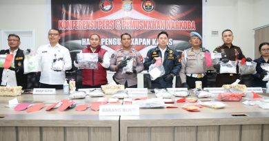 Ditresnarkoba Polda Kepri Ungkap 85 Kasus Narkoba, Ribuan Gram Barang Bukti Dimusnahkan