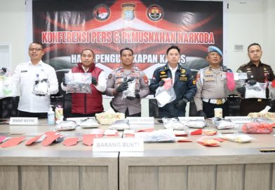 Ditresnarkoba Polda Kepri Ungkap 85 Kasus Narkoba, Ribuan Gram Barang Bukti Dimusnahkan