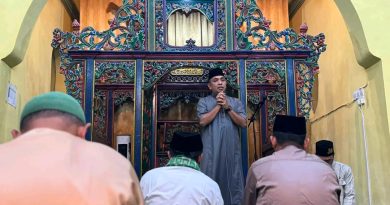 Bupati Nizar Hadiri Zikir Kebangsaan di Masjid Jami’ Sultan Lingga, Doakan Kelancaran Peringatan HUT RI ke-81