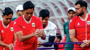 Jelang Duel Panas Kontra Vietnam, Timnas Indonesia Matangkan Persiapan di GBK, Marselino Masih Absen
