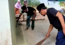 KUA Teluk Bintan dan FKUB Kepri Gotong Royong Bersihkan Masjid Al Jabariyah Pulau Ladi