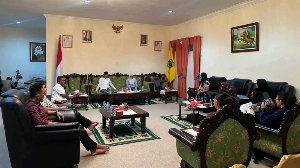 Wakil Bupati Lingga Hadiri Entry Meeting BPKP dan Satgas Percepatan MBG