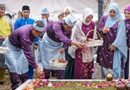 Hari Jadi Ke-24 Kepri, Ansar-Nyanyang Tabur Bunga di Makam Para Pejuang