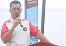 Bupati Anambas Aneng Hadiri Gerakan Wisata Bersih dan Senam Bersama di Pantai Tiangau