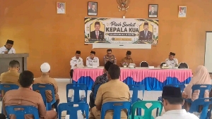 Tiga Tahun Lebih Mengabdi, Fadhil Muslimin Sampaikan Kesan dan Pesan di KUA Teluk Bintan