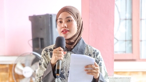 TP-PKK dan BAZNAS Bintan Hadirkan Kepedulian, Penghuni Rumah Bahagia Tak Ingin Merasa Sendiri