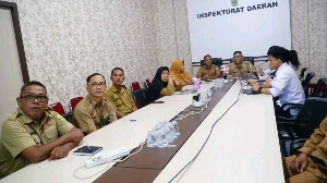 Inspektorat Lingga Evaluasi Stabilitas Harga dan Cadangan Pangan, Perkuat Pengawasan Rantai Pasok