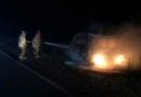 Mobil Carry Terbakar di Jalan Raya Busung, Diduga Akibat Gangguan Kelistrikan