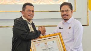 Nurus Solichin Pamit ke Gubernur Ansar, Siap Emban Tugas Baru sebagai Kakanwil BPN Riau